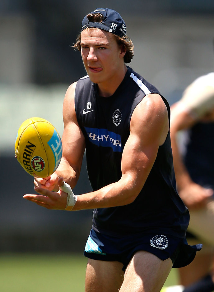 AFL 2016 Training - Carlton 130116 Harry McKay will miss at least two months with a back stress reaction - ${keywords}